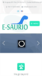 Mobile Screenshot of e-saurio.com